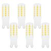 Ampoule LED G9 4W Blanc Froid 6000K, 400LM, Équivalent Halogène G9 40W 33W, Non-dimmable, AC 220-240V, G9 LED Lampe Pour Lustre, A
