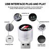Nuova Auto Mini USB LED Luce Ambientale Spina Lampada Decorativa Atmosferica per Toyota GR TRD Camry Corolla Yaris Chr Auris Avensis T25