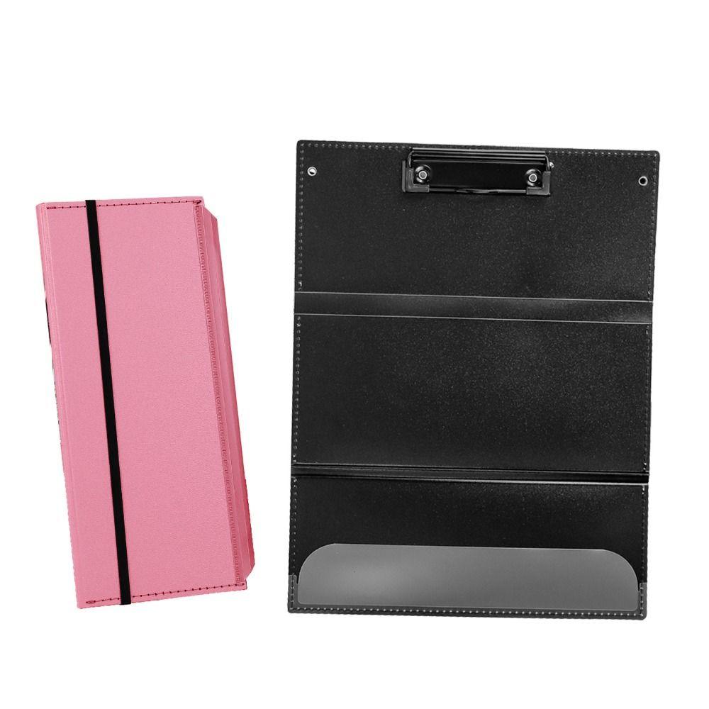 Easy To Use Foldable Nursing Clipboard 2/3 Layers Colorful Edition Cheat Sheets with Clip Portable A4 File Board Clip Work