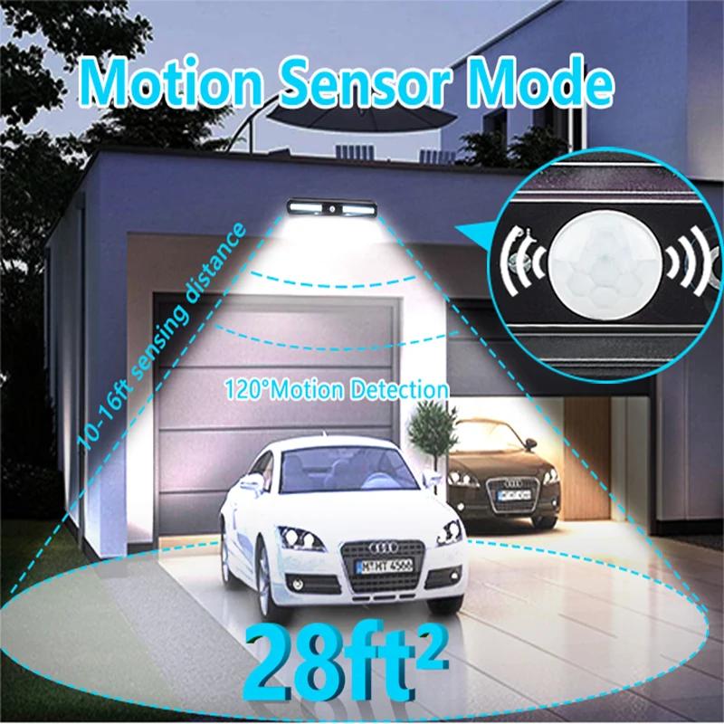 2/4PCS Clip On Solar Lights Outdoor Waterproof Tree Clip LED Motion Sensor Wall Fence Light for Garden Patio Porch Fence Gutter Garage Camping