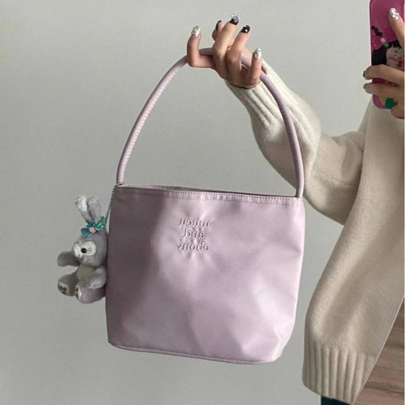 New trendy spring and summer fashion versatile casual armpit bag premium foreign style shoulder handbag PU embroidered women's bag