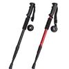 Outdoor Folding Trekkings Pole Portable Walking Hiking Telescopic Stick Lightweight Camping Climbing Trekking Stick Sports Acces