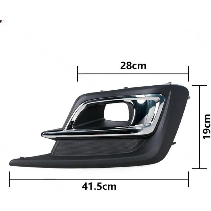 57731AL68A 57731AL69A Car Front Bumper Fog Lamp Light Cover Frame Foglight Trim Lid Bezel Hood,Compatible With Subaru Legacy 2018 2019(1pc left)