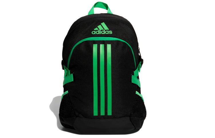 

Adidas Recycled Polyester Backpack Regular Unisex Black & Bright Green GN7394