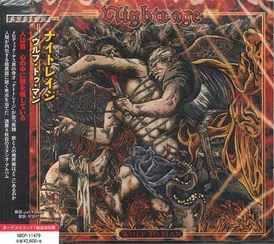 CD NIGHTRAGE  Wolf To Man MICP11479 MARQUEE 2019 Japan Obi Metal