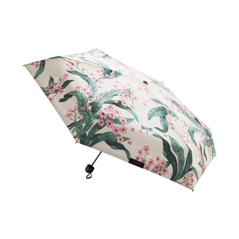 Beneath the Banana Pocket Series Mini 5-Fold Sun & Rain Umbrella