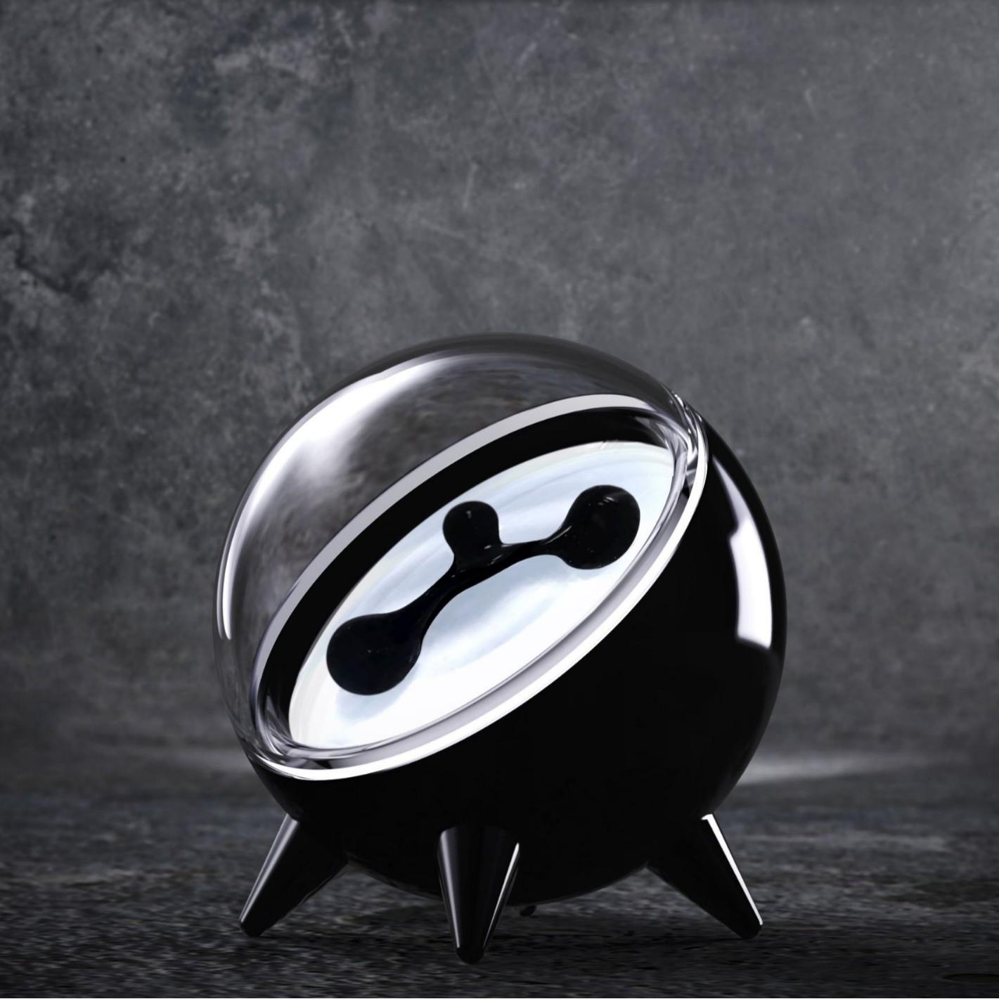 

Магнитогидродинамический музыкальный ритм-дисплей: Веном Музыкальная визуализация Украшение и Креативный настольный подарок чёрный