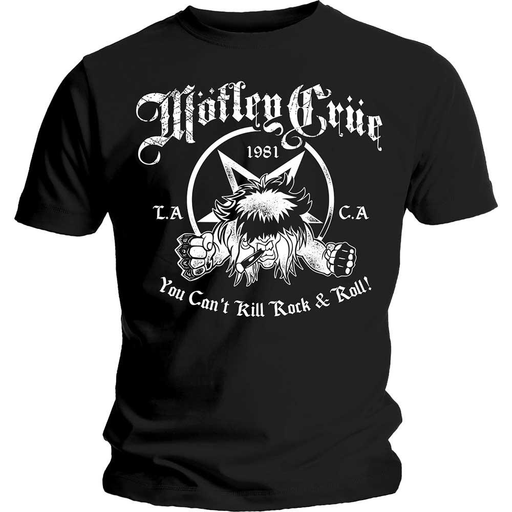 Sommer Seltener Motley Cruer Grafik Polyester T-Shirt Unisex Sommer Kurzarm Modemarke T-Shirt Luxus Lässig Vintage T-Shirts