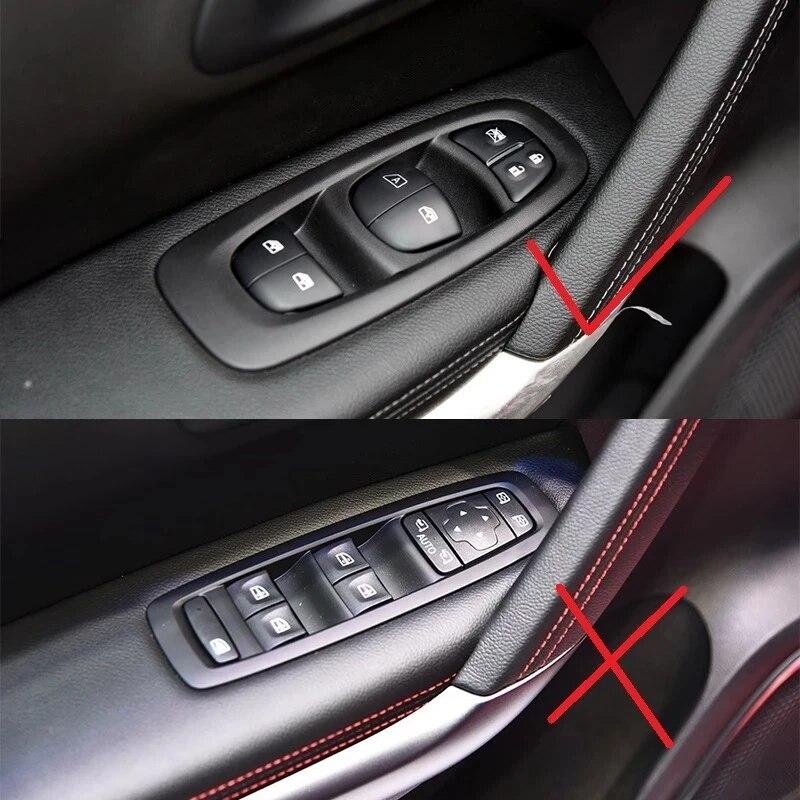 ABS Uhlíkové vlákno Pro Renault Kadjar Auto Dveře Mísa Kryt Klika Trim stylingové doplňky interiérové ​​dekorace 2016 17 18