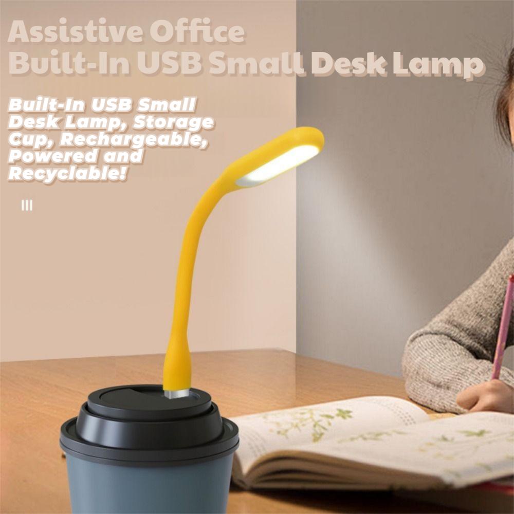 Portable Children's Stationery Set Coffee Cup Shape Learning Storage Cup for School