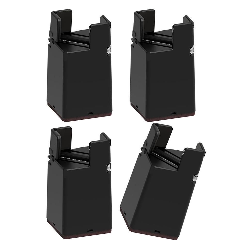 4Pcs Adjustable Furniture Chair Feet Riser Chair Foot Protection Pad Furniture Heightening Foot Pads for Couch Cabinet