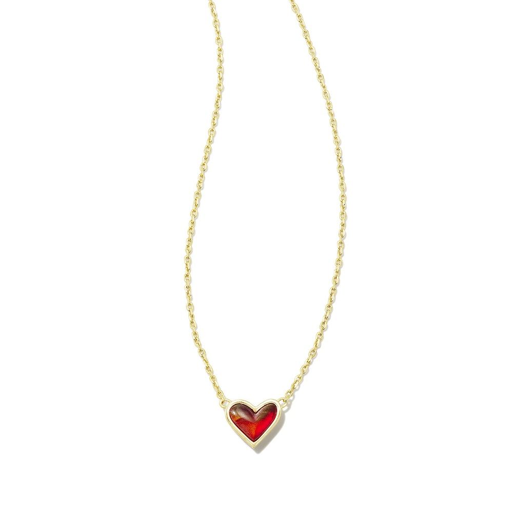 Overflowing Love-heart Four-claw Inlay Crystal Necklace Ornaments Cute Sweet Bracelet  Couple