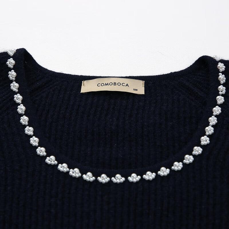 Women's U-Neck Cashmere Pullover Sweater