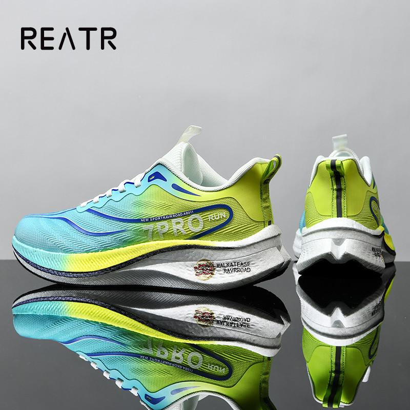 Marathon Carbon plate Muži Sportovní běžecké boty Prodyšné Lehké Dámské Pohodlné Atletické Neklouzavé Sneakers