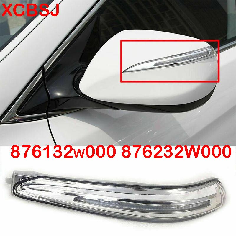 Oem 876132W000 876232W000 Side Mirror Signal Lamp Repeater LH-RH Set for Hyundai Santa Fe 2013 2014 2015 Left