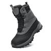 Winter Men's Snow Boots Mid-cut Thick Sole Plush Non-slip  Wear-resistant Large Size Snow Boots for Winter Mens Winter Boots