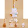 Cute Soft Plush Toy Pendant With Short Faux Fur For Kid Bag Decor