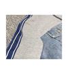 Women's 2023 Korean-Style Retro Patchwork Denim Jacket - Age-Reducing Short Zipper Stand Collar, Long-Sleeved Top for Spring