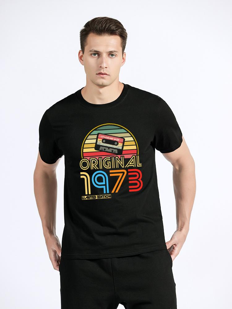 Old T Shirt Original Limited Edition 1973 Vintage T-shirt Funny Women Men Birthday Gift Printed Tshirt Harajuku Streetwear Tees