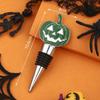 Halloween Wine Stopper In Pumpkin Shape, A Festive Gift, Zinc Alloy Wine Bottle Stopper for Preservation and Sealing