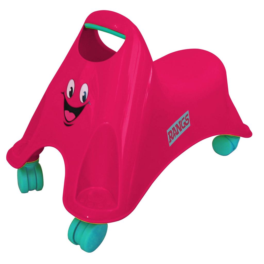 RANGS Scramble Ruby Swivel Ages 20kg Weight Suitable for Indoor and Outdoor Use Puppy, Red, 360-Degree Casters, 1+, Capacity,