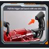 Auto Gatling Water Gun Cannon Rotating High-Pressure Electric Water Gun Toy Adults Outdoor Summer Fun Play Kid Gifts