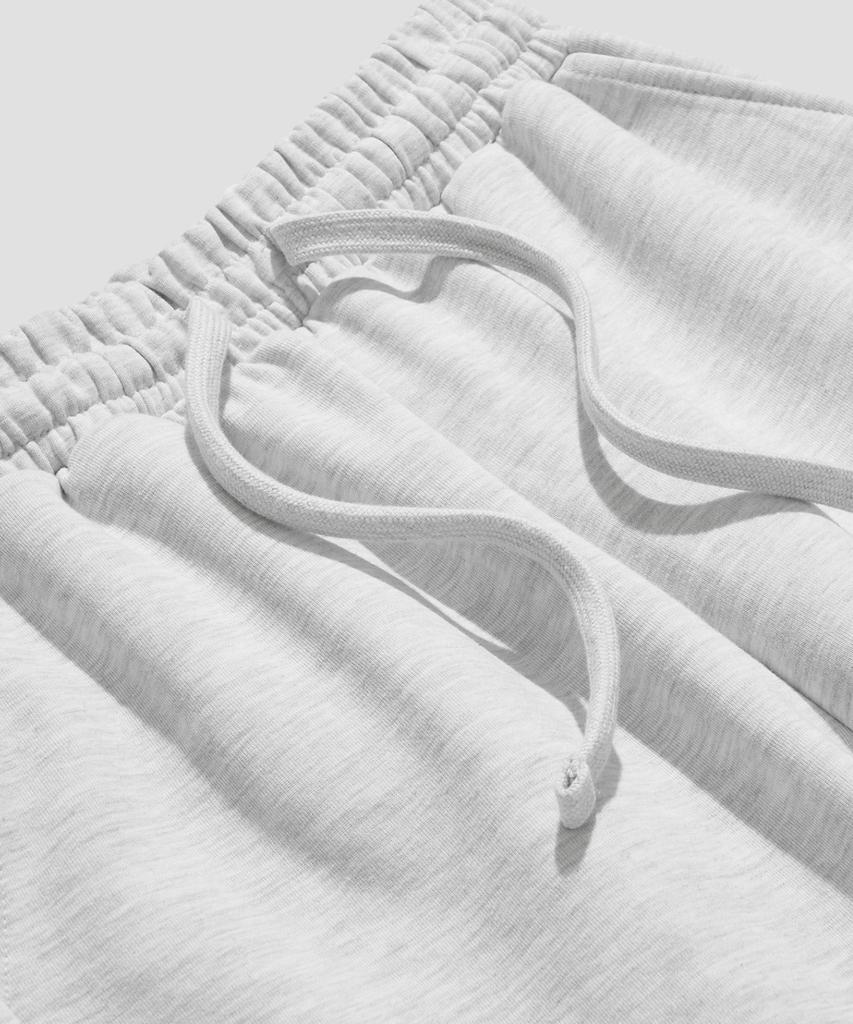 AGOD Basic Wide Sweatpants [White Melange]