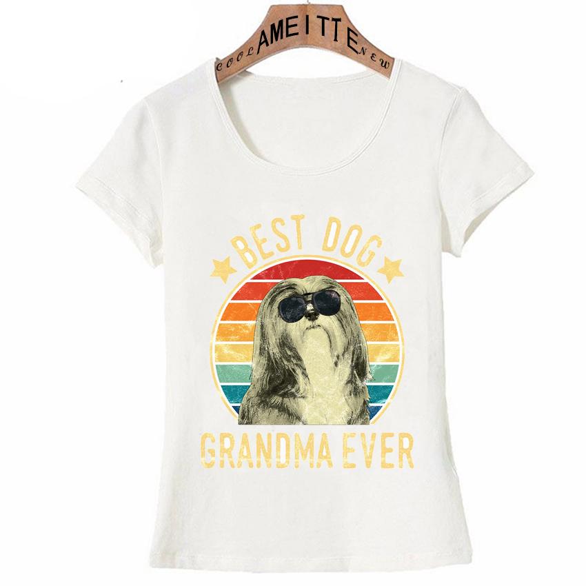 Best Dog Grandma Ever Poodle Mother S Day T Shirt Fashion Women T Shirts Female Casual