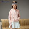 Girls' Stand Collar Athletic Jacket