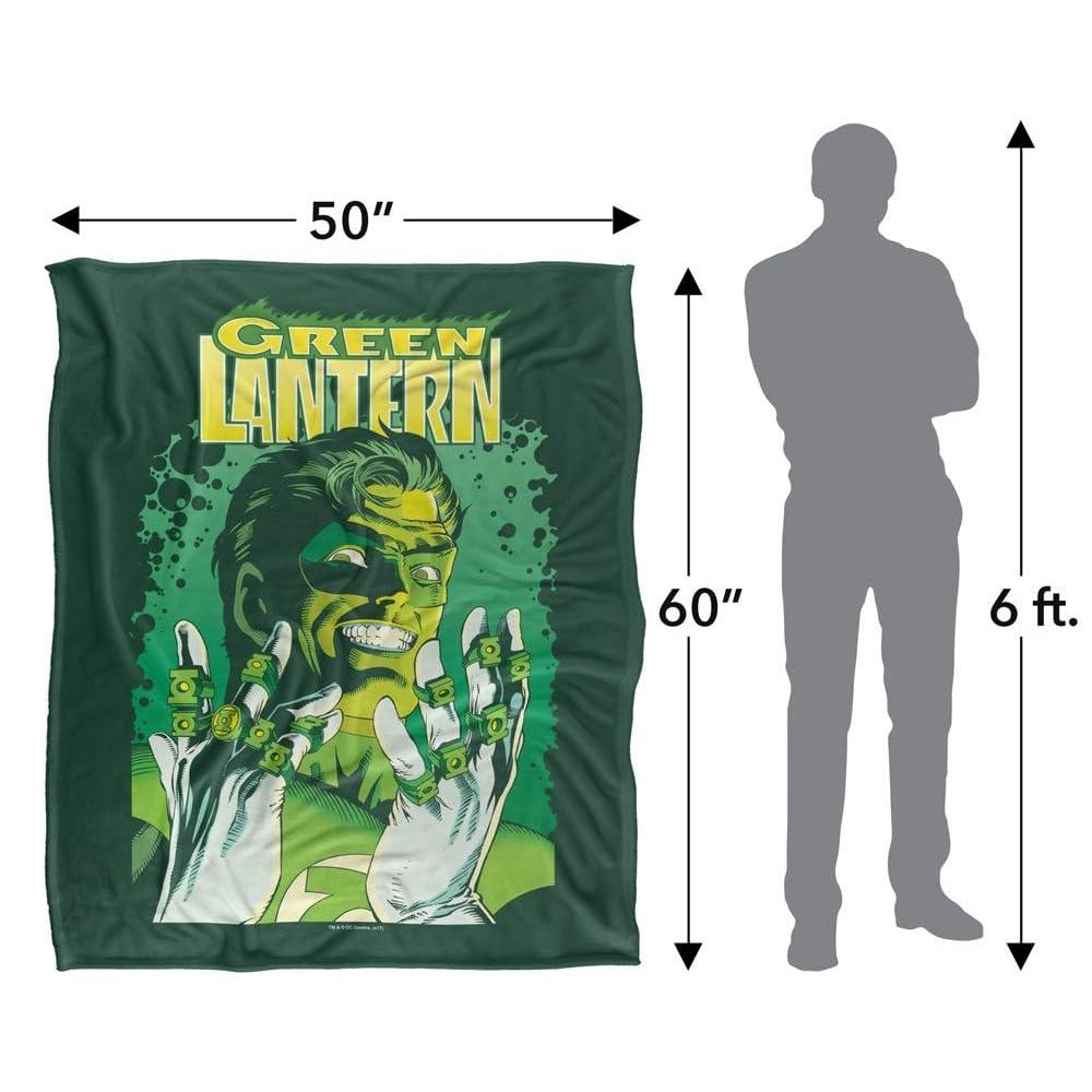 Justice League Green Lantern Soft Touch Blanket