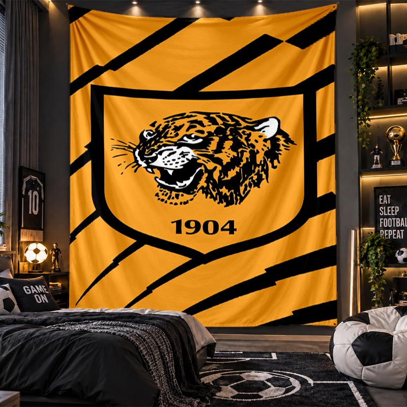 Wall Hanging Tapestry Hull FC Print Cloth for Living Room Bedroom Home Decor