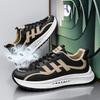 Spring Trendy Brand Designer High-end Mesh Casual Sports Shoes Men's Versatile Thick-soled Heightening Dad Shoes