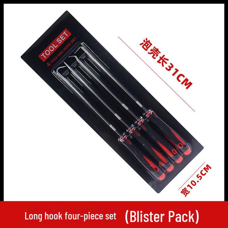 4-Piece Oil Seal Hook Set for Auto Repair & Home Maintenance