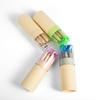 12-Color Original Wood Colored Pencils with Sharpener and Holder for Students