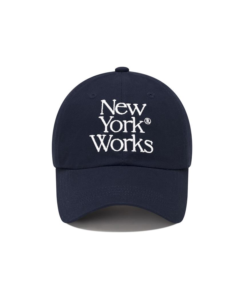 Nyuyogwogseu Mix Logo Ball Cap_ Navy