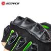 Scoyco MC29D Half-Finger Motorcycle Gloves Summer Riding Breathable Knit Protective Gear In Red Blue Black Green M L XL