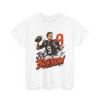 Joe Burrow Throwing Football T-Shirt Jersey Art
