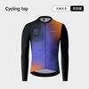 NUCKILY Mens Long Sleeve Cycling Jersey Road Bike Mountain Sun Protection Moisture Wicking Top