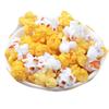 60Pcs Artificial Popcorns White Yellow Simulation Fake Decorative Snacks Model for Popcorn Party Decor Photo Props