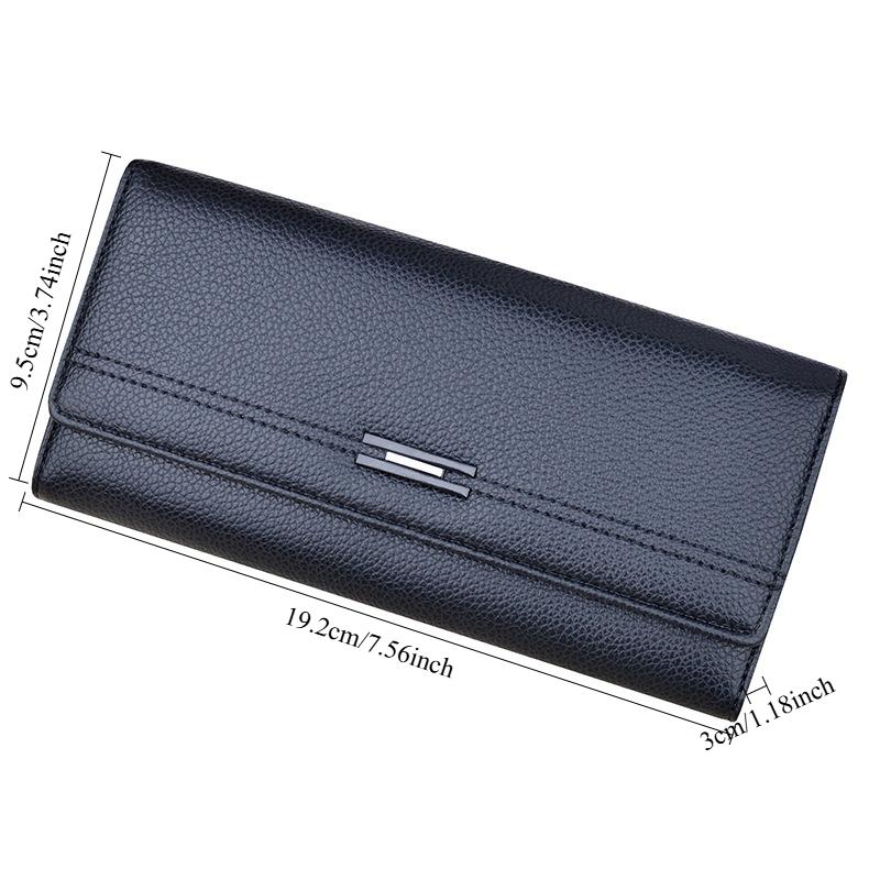 Women's Wallet, Long Multi-card Card Bag, Wallet, Simple and Fashionable Large-capacity Clutch Bag.