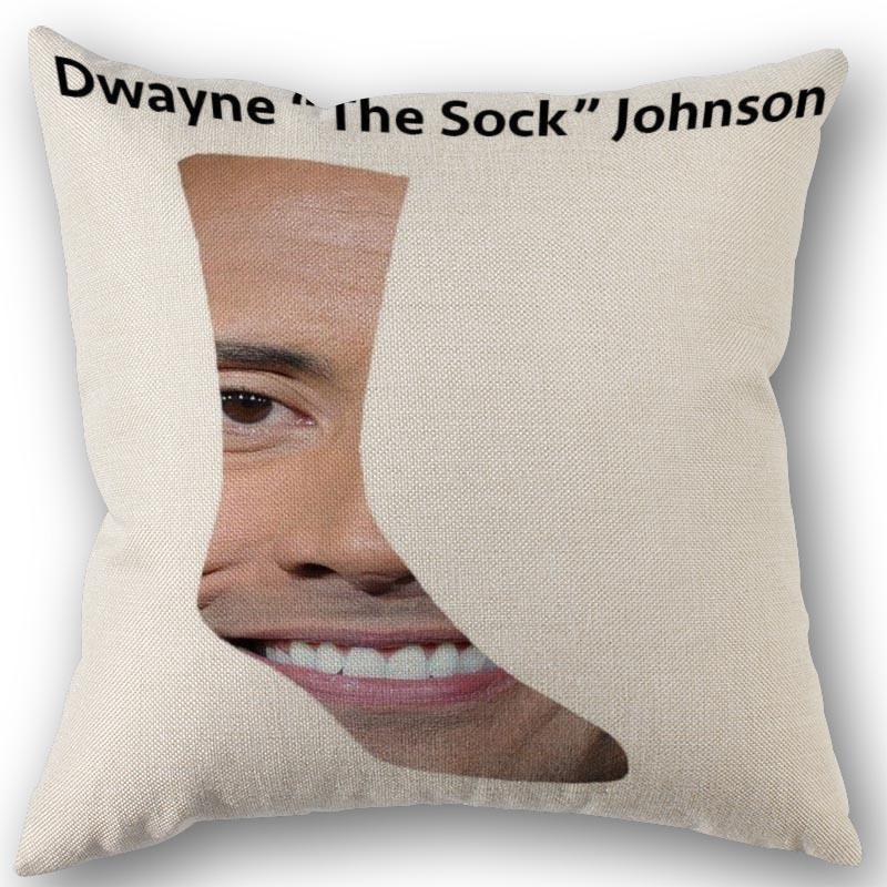 Buy The Rock Face Dwayne Cushion Cover For Sofa Home Decorative