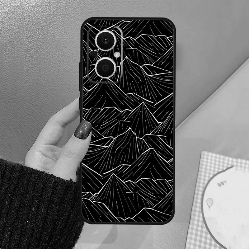 

Чехол Nature Mountain Peaks Funda для OPPO Reno 14 10 11 12 13 Pro 12F 11F 13F 14F 7 8 Lite OPPO Find X9 X8 X6 Pro OPPO Reno14 Pro