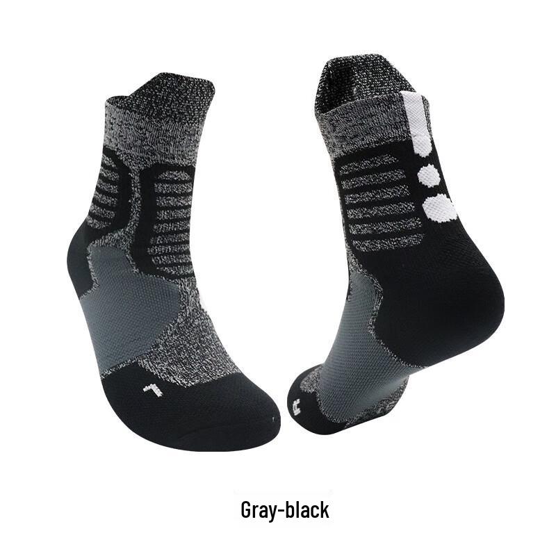OEING Men s Thick Terry Mid-Calf Sports Socks