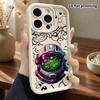 Phone Case: 2D Flat Design, Suitable for iPhone 18, 17, 16, 15, 14, 13 Pro Protective Cases, Astronaut Helmet, Perfect Christmas and Halloween Holiday
