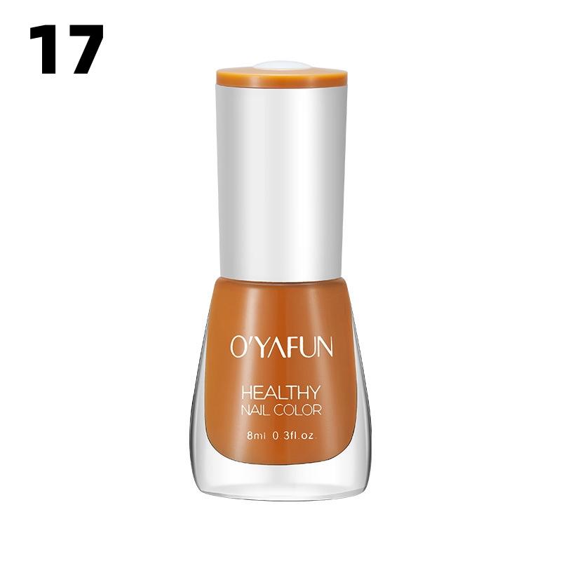 Nail Polish Can Be Peeled Off Without Baking, Quick Drying, Healthy Nude Color Sequins Nail Art Set, Can Be Peeled Off and Protected Nail Polish