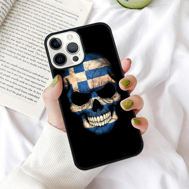 Greece Greek Flag Celular Mobile Smartphone Cases For iPhone 17 Air 16 15 14 12 13 11 Pro MAX 6S Plus SE2020 Coque Fundas