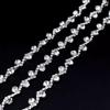 1yard Rhinestone Chain DIY Accessory Lace Ribbon DIY Clothing Hand Sewn Drill Shoe Accessories, Rhinestone Chain Accessories