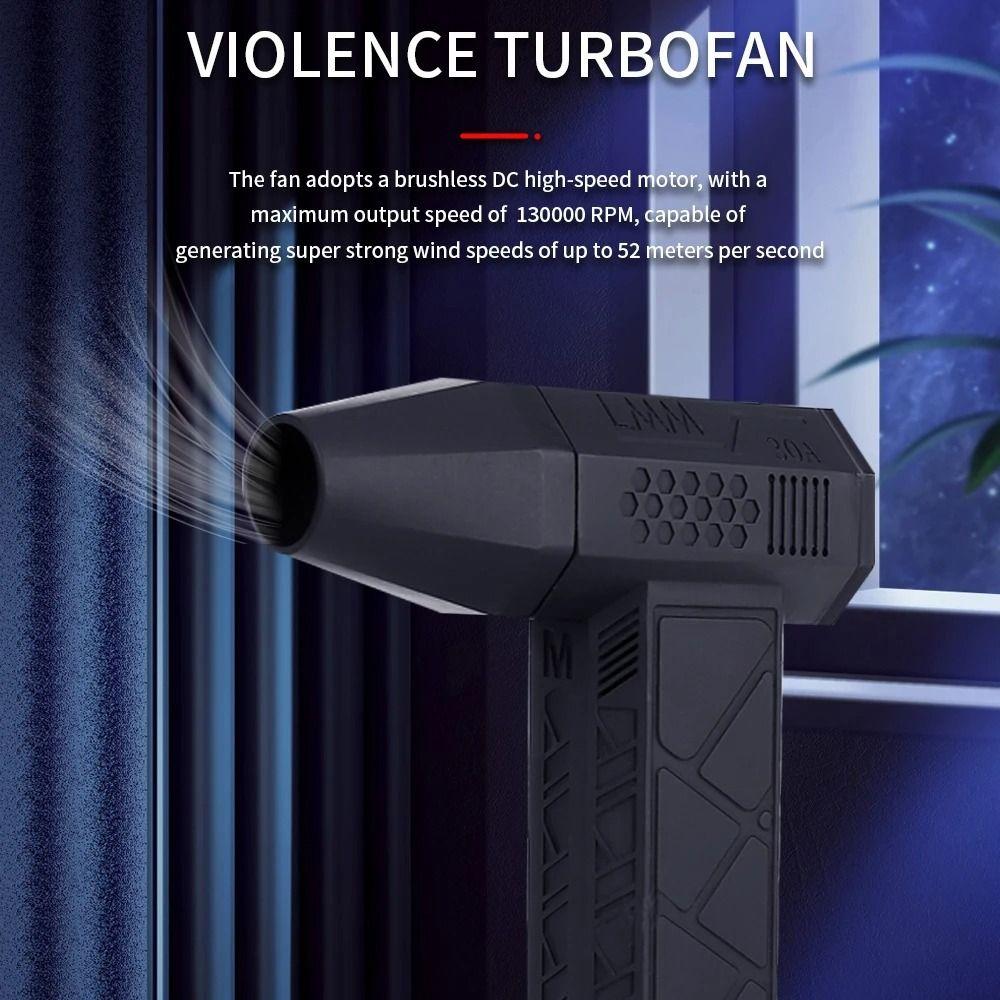 Brushless Motor High Power Jet Fan 180W Violent Turbo Fan Car 130000RPM Turbofan