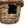 Grass Hanging Bird House Cages Shelter Roosting Nest Hand Woven Hut for Hummingbird