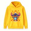 Kids Boys Girls Hoodie Angry Fire Stitch Graphic Print Pullover Hooded Sweatshirt Casual Long Sleeve Loose Fit Top For Teenagers Children Streetwear